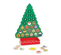 Melissa & Doug - 13571 - Countdown To Christmas Wooden Advent Calendar