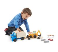 Melissa & Doug- Camion À Benne Et Chargeuse, 12757