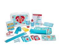 Melissa & Doug | Ensemble de jeu de premiers secours bon rétablissement| 25 éléments | Pour garçon ou fille