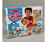 Melissa & Doug Ensemble De Jeu Vétérinaire Accessoires De Jeu De Rôle 24 PCS 852