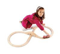 Melissa & Doug | Ensemble de Train en Bois, Voies Ferrées en Forme de 8 | pour garçon ou Fille | 3+
