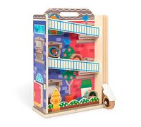 Melissa & Doug - GO Tots L'Immeuble des Roulés-Boulés - Jeu D'Eveil - Jouet en Bois - Jouet D'Activité, De Développement Et Apprentissage - Cadeau Enfant 1 an Et + -