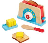 Melissa & Doug - 19344 - Ensemble De Grille-Pain avec Pain Et Beurre - Multicolore