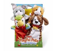 Melissa & Doug Hand Animal Puppets Pets