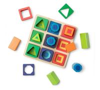 Melissa & Doug Jeu De Tri Et Séquence De Formes, Jouets de développement en bois pour enfants, Jouet d'eveil, Trieur de formes pour enfants, Jouet d'apprentissage, Cadeau pour garçon ou fille
