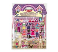Melissa & Doug – Livret d'autocollants en relief repositionnables 12195 – Mode – Rose