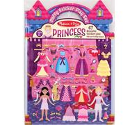 Melissa & Doug Autocollants Princesses en relief repositionnables