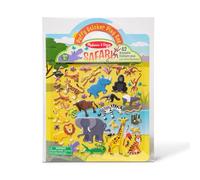 Melissa & Doug Autocollants en relief repositionnables Safari – Activités réutilisables 3-7 ans