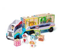 Melissa & Doug Camion à blocs ABC La Pat' Patrouille en bois 33 pièces