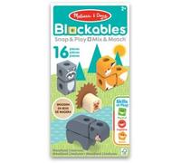 Melissa & Doug Les Animaux De La Forêt - 16 Pièces - Blockables Melissa & Doug