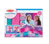 Melissa & Doug Ma Création - Édredon À Fleurs en Tissu Molletonné