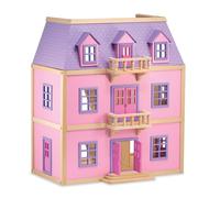 Melissa & Doug | Maison De Poupée En Bois À Plusieurs Étages | Jeux de rôle | 3+