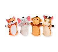 Melissa & Doug Marionnette à Main Hand Puppets Zoo Friends