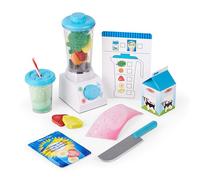 Melissa & Doug Ensemble mélangeur de smoothies | Jeux de rôle| Jouet en bois | 3+ | Cadeau pour garçon ou fille