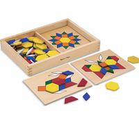 Melissa & Doug - Blocs Et Planches De Motifs Jaune TU