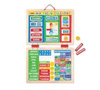 Melissa & Doug - 19253 - Apprendre À Lire Et À Écrire - Mon Premier Calendrier Magnétique