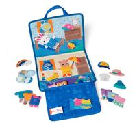 Melissa & Doug Ms. Rachel What to Wear Planche d'activités en Feutre pour garçons et Filles - Certifié FSC