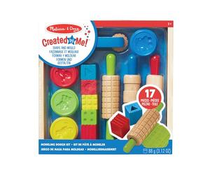 Melissa & Doug - Pâte À Modeler 17 Pièces - Façonnage Modelage Moulage - Activité Manuelle Enfant - Loisir Créatif - Jouet D'Activité, De Développement Et D'Apprentissage - Cadeau Enfant 3 Ans Et +
