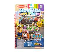 Melissa & Doug Autocollants En Relief Repositionnables Paw Patrol,La PAT Patrouille, Livres d'activités, Loisirs créatifs pour filles et garçons, Cadeau pour enfants de 3 4 5 6 7 ans