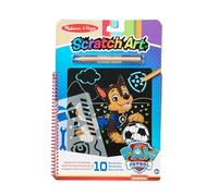 Melissa & Doug PAW Patrol La Pat' Patrouille Bloc-notes à gratter | Bloc d'activités de voyage Color Reveal | Jeu créatif | Chase