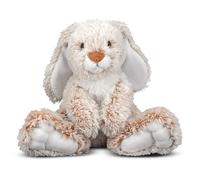 Melissa & Doug Peluche Lapin, Grand Lapin en peluche doux, Cadeau pour bébés, filles et garçons dès 0 mois, Jouets en Peluche Animal Réaliste, Jouet mignon pour enfants de 1 2 3 4 5 6 7 8 ans