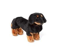 Melissa & Doug | Teckel| Chien | Peluche | 3+, Noir et Marron