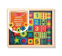 Melissa & Doug Perles de laçage , Jouet de développement , Laçage , Résolution de problèmes , 3+ , Cadeau pour garçon ou fille