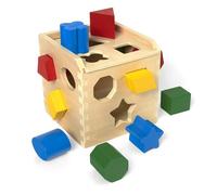 Melissa & Doug, Planche D’Empilage Et De Tri, Jouets en bois, Pour garçon ou fille 575 Multicolore