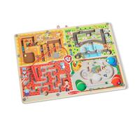 Melissa & Doug Planche de labyrinthe magnétique en bois 4 en 1 de la Pat' Patrouille - Certifié FSC