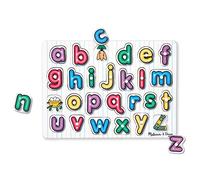 Melissa & Doug Puzzle en bois à bouton - Alphabet