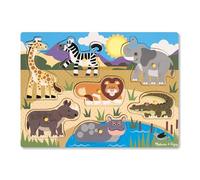 Melissa & Doug Puzzle Bois Animaux Jungle