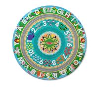 Melissa & Doug Puzzle en carton « Piste au bord de la mer » et véhicules à remonter - 48 pièces, pour garçons et filles à partir de 3 ans