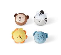 Melissa & Doug Rollables Les Amis du Safari, Jouet pour Nourrissons et Jeunes Enfants (4 pièces)