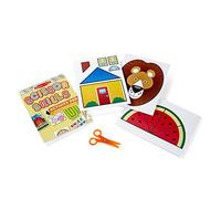 Melissa & Doug Scissor Skills Activity Book (Animal & People Play Set, Pair Of Child-Safe Scissors Included, 20 Pages, Great Gift For Girls And Boys - Best For 4, 5, 6, And 7 Year Olds)