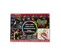 Melissa & Doug Scratch Art Coffret Luxe 16 Oeuvres