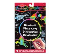 Melissa & Doug- Scratch Art-Cartes à gratter-Dinosaures, 15917