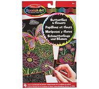 Melissa & Doug Scratch Art - Cartes à gratter - Papillons et Fleurs