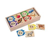 Melissa Doug Self-correcting Letter Puzzles G