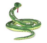 Melissa & Doug Serpent Grand en Peluche, Animaux de Peluche, Cadeau pour garçons et Filles de Tous Les âges, Décor de Chambre d'enfant ou garderie, Jouet de qualité supérieure