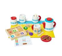 Melissa & Doug Service À Thé en Bois pour Infusion Et Service
