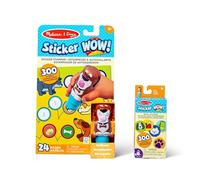 Melissa & Doug Sticker WOW Estampeuse à Autocollants et Bloc d'activités de 24 Pages, 600 Autocollants, Art et Bricolage, Jouet à Manipuler, Personnage à Collectionner - Chien