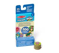 Melissa & Doug Sticker WOW! Mini bloc d’activités à autocollants et recharge de 200 autocollants pour estampeuse à autocollants - jouet à manipuler à collectionner Assortiment d’autocollants surprises