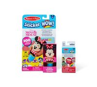 Melissa & Doug Sticker Wow! Minnie Bundle (tampon avec livre + recharge Disney)