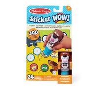 Melissa & Doug - Sticker Wow - Tamponneuse Chien + Bloc D’Activités 300 Autocollants - Livre D’Activités Stickers Chiens - Activité Manuelle Enfant - Loisir Créatif - Cadeau Enfant 3 Ans Et +