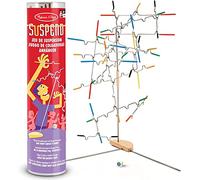 Melissa & Doug Jeu de famille Suspend pour enfants et adultes, Jeu de société d'équilibrage de tour empilable, Jeux d'activités pour cadeaux familiaux, Jeux de voyage pour enfants de 8 à 12 ans