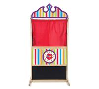 Melissa & Doug - Théâtre De Marionnettes En Bois - Théâtre Enfant - Jeu Imitation - Jouet En Bois - Jouet D'Activité, De Développement Et D'Apprentissage - Cadeau Enfant 3 Ans Et +