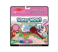 Melissa & Doug Water Wow Conte de fée Deluxe, Bloc d'activités de coloriage à révélation à l'eau réutilisable, Loisirs créatifs pour filles et garçons, Cadeau pour enfants de 3 4 5 6 7 ans