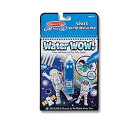 Melissa & Doug Water Wow L'espace, Bloc d'activités de coloriage à révélation à l'eau réutilisable, Livres d'activités, Loisirs créatifs pour filles et garçons de 3 4 5 6 7 ans