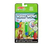Melissa & Doug Water WOW! Livres de peinture magique d'animaux avec des stylos à eau, Livres de coloriage à l'eau pour les enfants de 3 4 5 6 7, Jouets de voyage et packs d'activité pour tout-petits
