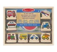 Melissa et Doug mon premier jeu de timbres en bois - Véhicules